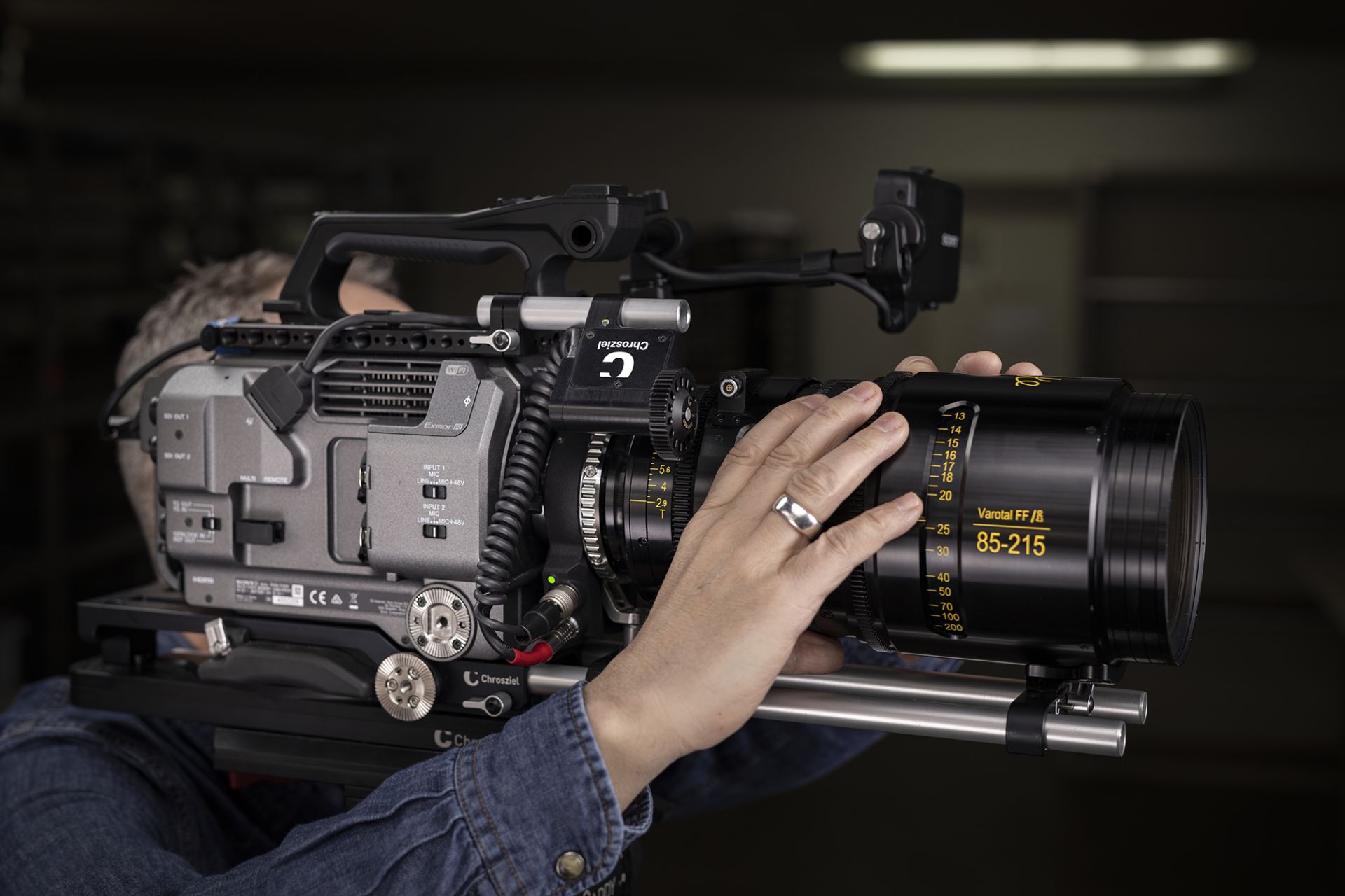 Universaler Lensport Iris Motor für ENG Broadcast Kameras